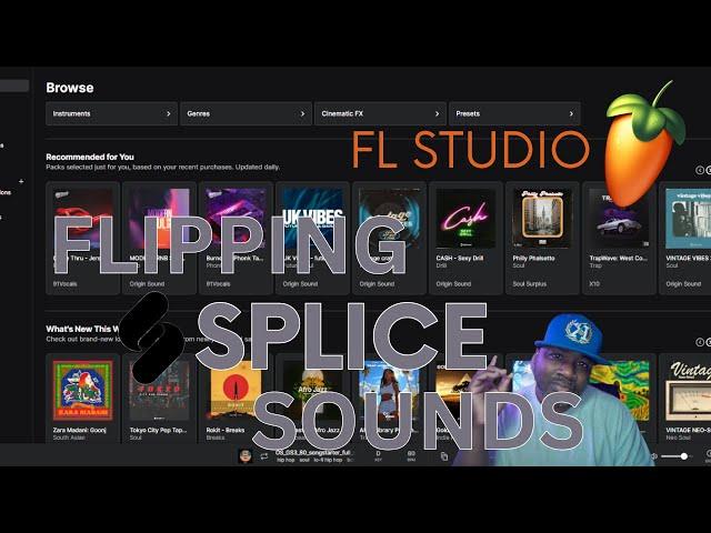 FLIPPING SPLICE SOUNDS IN #flstudioproducer #flstudio