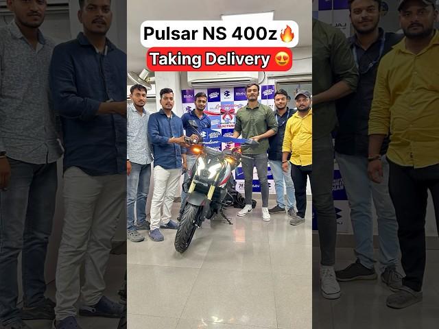 Finally Taking Delivery of New Pulsar NS 400 #pulsarns400 #ns400 #bajaj