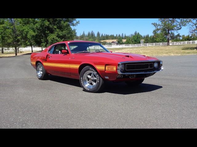 1969 Ford Shelby Mustang GT500 428 CJ in Candy Apple Red & Ride on My Car Story with Lou Costabile