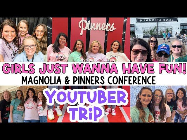 YouTuber Trip Vlog to Magnolia (Waco) & Pinners Convention in Texas! DIYS, Shopping, & Shenanigans!