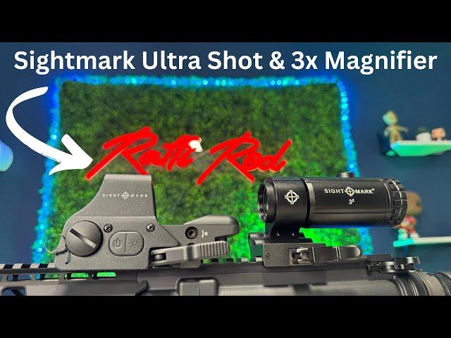 Sight Mark Ultra Shot Reflex and 3x Magnifier