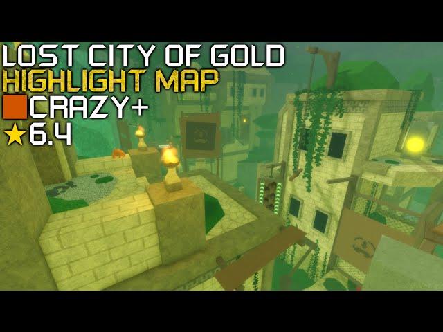 Roblox: Flood Escape 2 - Lost City of Gold [Highlight Map] (Low-Mid Crazy+)