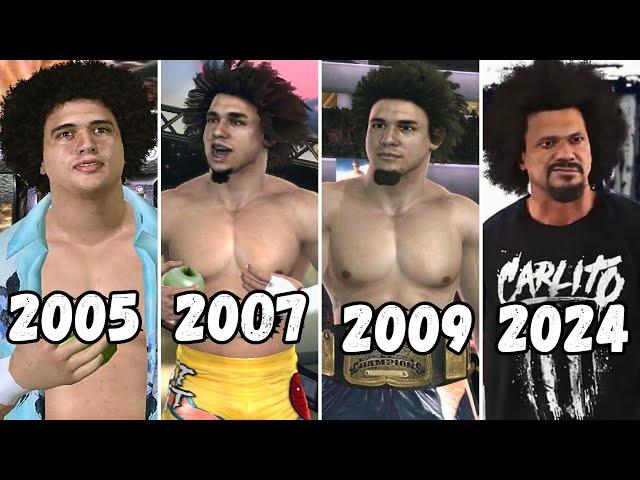 Evolution of Carlito Entrance 2005 -2024 - WWE Games