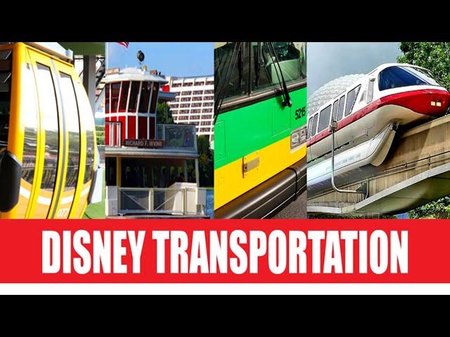 LIVE: Riding All Walt Disney World Transportation - Monorail - Boat - Bus - Skyliner