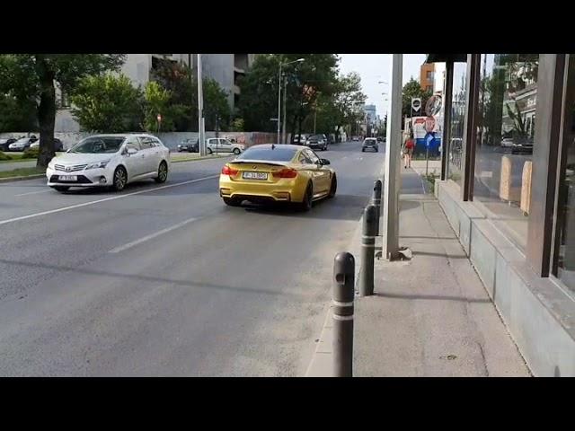 BMW M4 F82 w/Remus Exhaust - LOUD acceleration