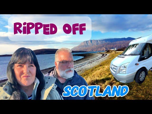 Vanlife: Why we were RIPPED off- exploring the West coast of Scotland in our MOTORHOME 󠁧󠁢󠁳󠁣󠁴󠁿