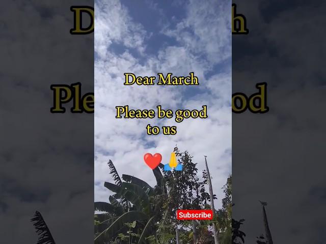 Dear March