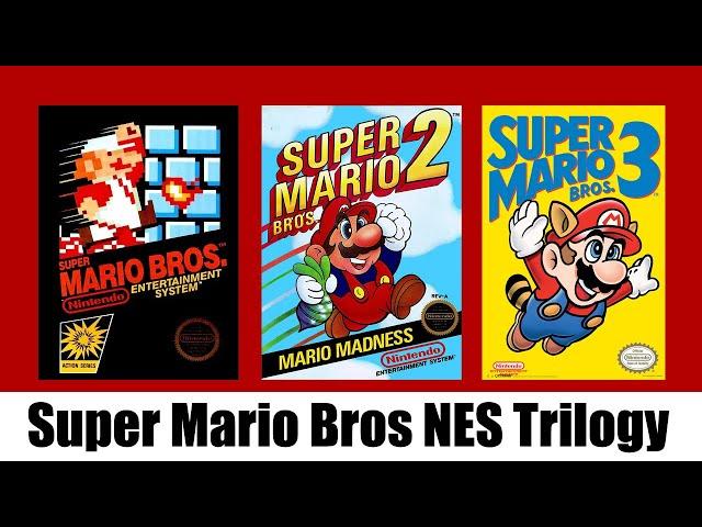 Super Mario Bros 1, 2 and 3 No Warps (NES) Mike Matei Live