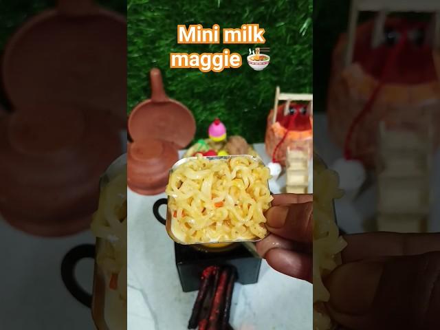 mini milk maggie  mini cream maggie  #miniature #food #milkmaggie #creammaggie #shorts #trending