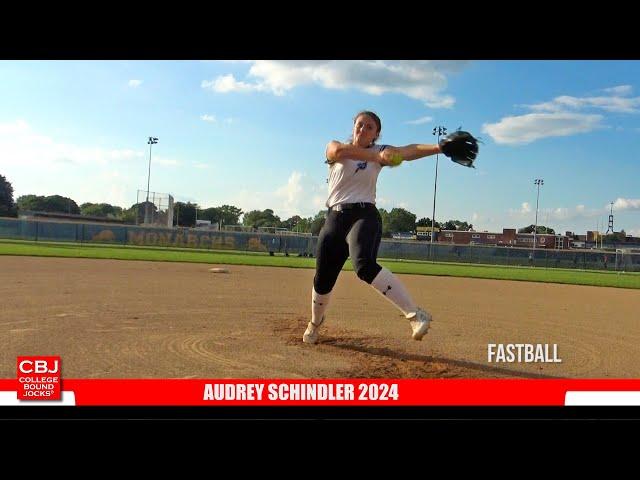 Audrey Schindler 2024 Pitcher/Corner Softball Skills Video