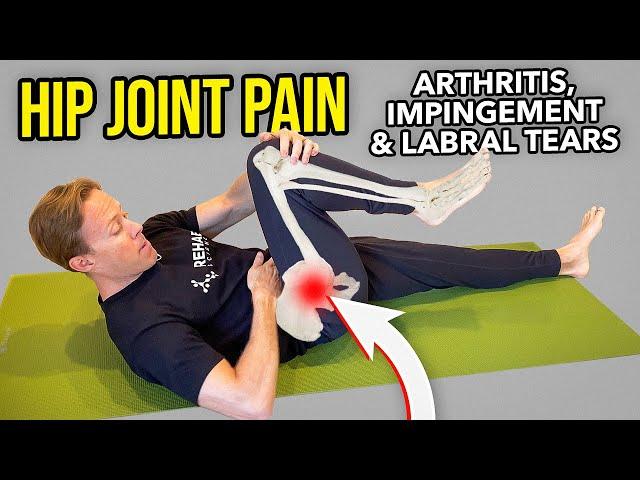 5 Exercises for Hip Joint Pain (Arthritis, Impingement, Labral Tears)