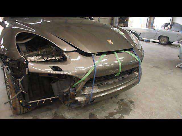 Rebuilding a Wrecked Porsche Cayenne Part 1