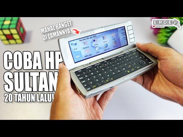 COBAIN HP SULTAN YANG CANGGIH DAN BERGENGSI DI ZAMANNYA! - Nokia 9500 Communicator di Tahun 2024