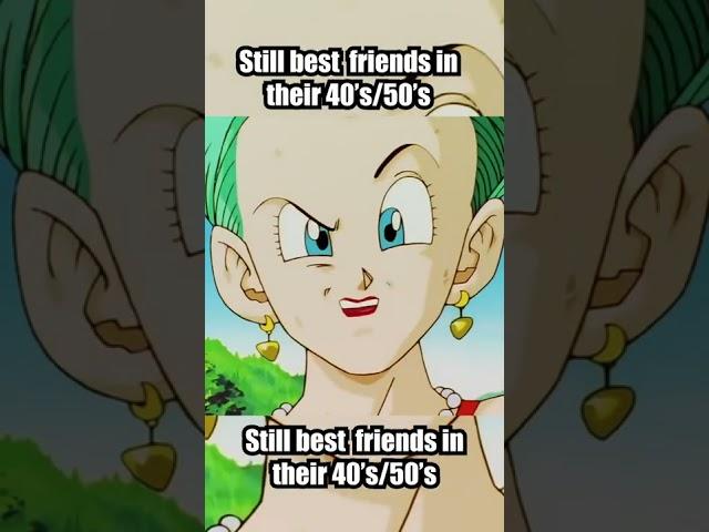 Goku and Bulma still best friends in their old age