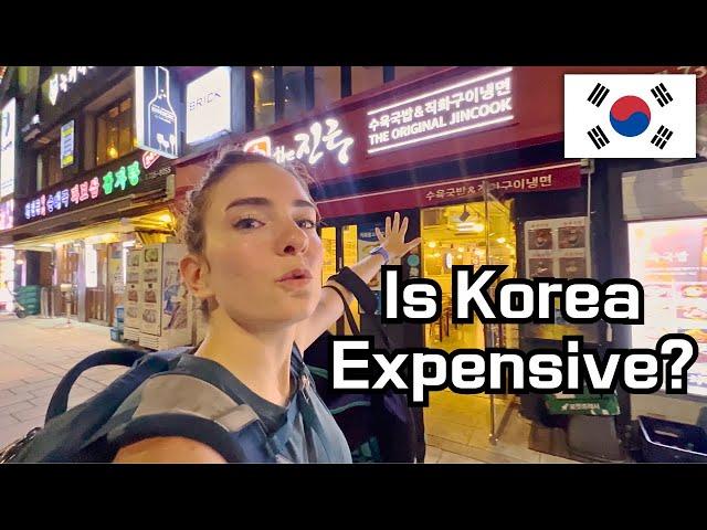 How Much I Spend in 1 Day in Korea  (Typical Day) | [자막포함] 4K