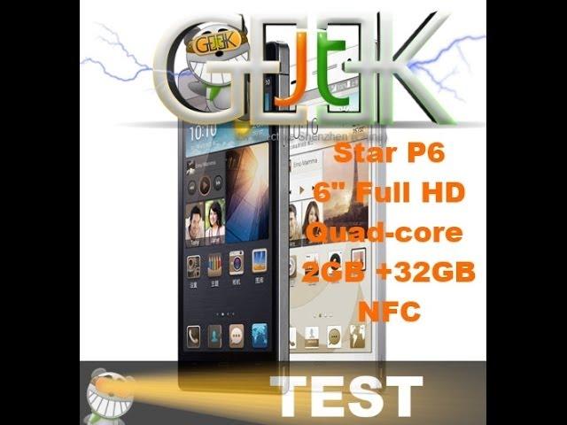 Star P6 English Test par GLG du JT Geek