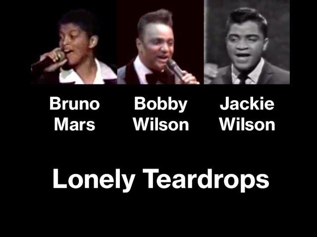 Jackie Wilson, Bobby Brooks Wilson & Bruno Mars - Singing Lonely Teardrops