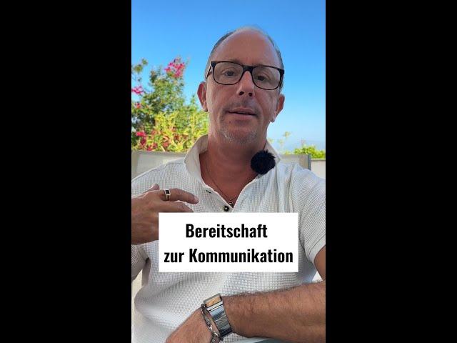 Bereitschaft zur Kommunikation