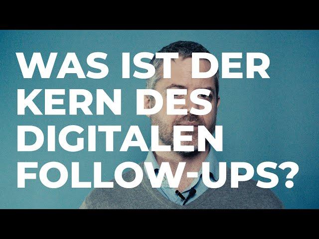 Was ist der Kern des digitalen Follow-Ups? - SCIENCE IN A MINUTE by SSPH+