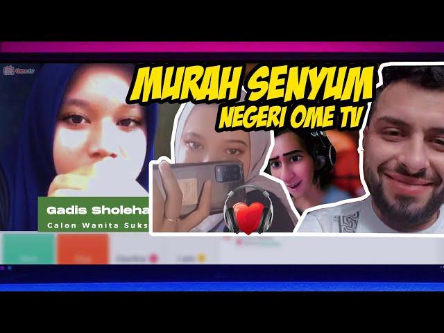 Murah senyumnya  rakyat Ome Tv || Prank Funny || OME.TV Internasional