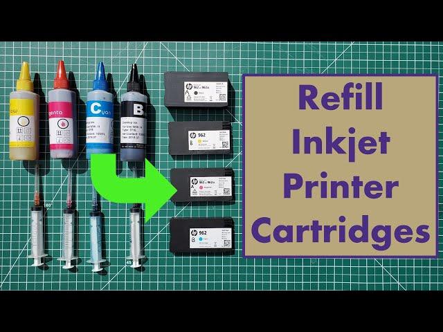 Refill Inkjet Printer Cartridges