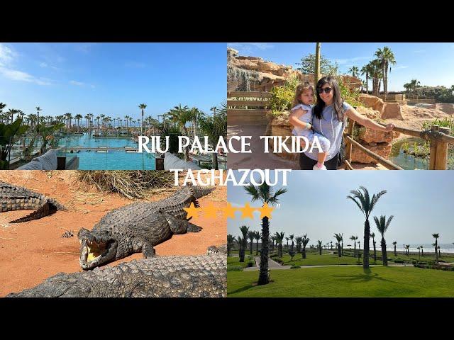 RIU PALACE TIKIDA TAGHAZOUT ⭐️⭐️⭐️⭐️⭐️ REVIEW - HOTEL TOUR | BEACH | RESTAURANT | CROCODILE PARK