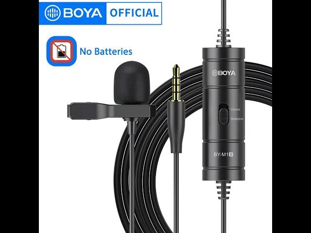 BOYA BY-M1S Mic: Ultimate Sound Quality for Your Videos