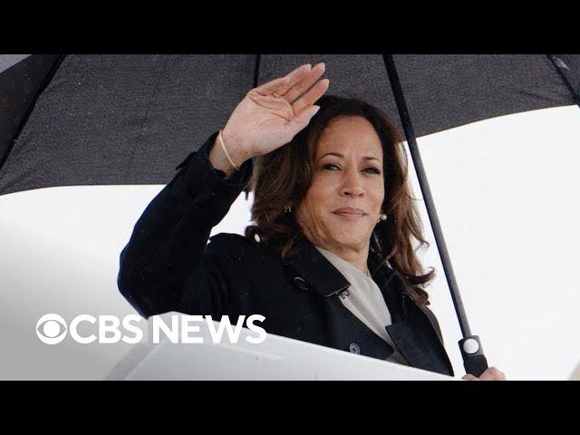 Harris in Delaware as campaign earns key endorsements, donations