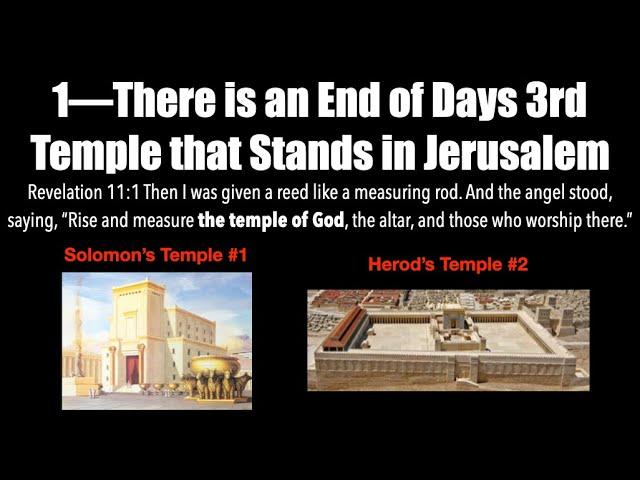 JERUSALEM ALERT--The Coming Third Jewish Temple Brings About The Final War