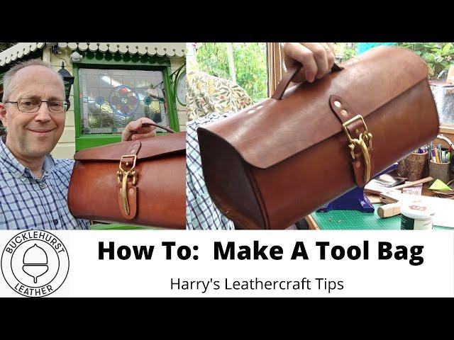 How To Make A Compact Leather Tool Bag