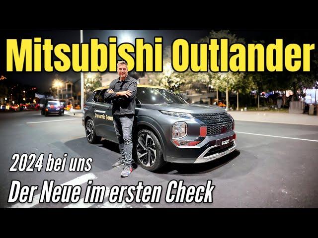 Mitsubishi Outlander PHEV 2024: Ich zeige Dir die neue SUV-Generation! Erster Check | Review