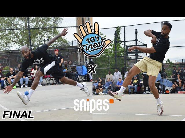 Ten's Finest x Snipes (Open Singles) | Final: Kadeem VS. Carlin