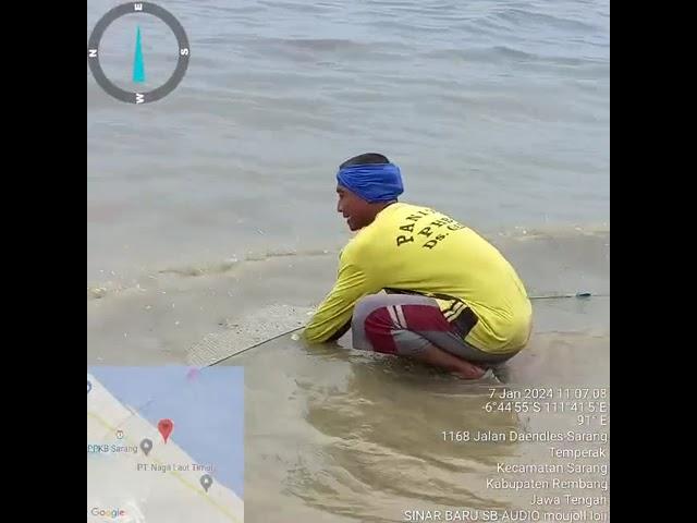 hiburan tukang sound di waktu gak ada tangapan jaring ikan pingiran