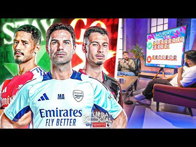 STAY  or GO ? Assessing the ENTIRE Arsenal squad | Saturday Social