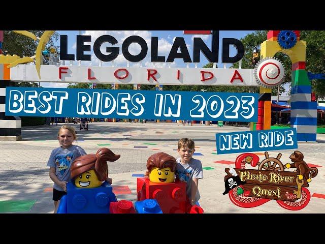 LEGOLAND Florida BEST RIDES in 2023 I Full Ride POVs, New Pirate River Quest Ride & The WORST Ride