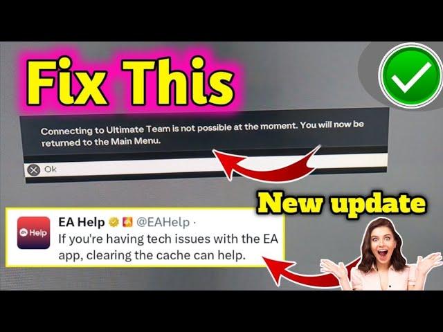 Fix EA Unable to connect to Ultimate Team  this time To learn more about the factors