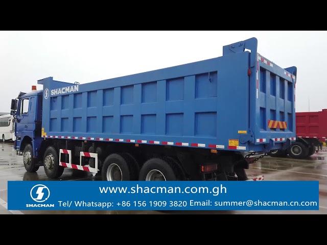 Shacman 12 wheeler tipper truck,F3000 8x4 dump truck,Shacman China tipper truck