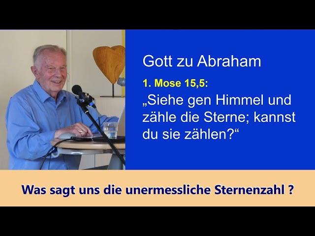 Werner Gitt / Was sagt uns die unermessliche Sternenzahl?