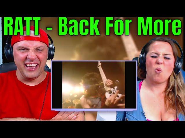 Reaction TO RATT - Back For More (Official Music Video) THE WOLF HUNTERZ REACTIONS