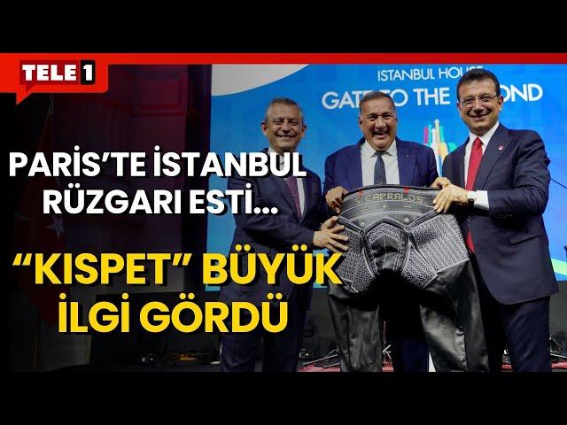 Paris'te "İstanbul Evi" açıldı... İmamoğlu: Halkaları bir gün İstanbul'da görmeyi hayal ediyorum...