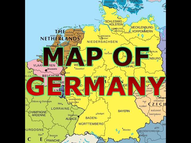 MAP OF GERMANY
