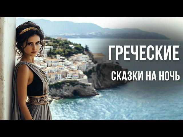 Греческие сказки на ночь со звуками моря | Аудиосказки от бессонницы для взрослых