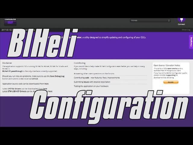 BlHeli Configure | Dreamy Tutorials