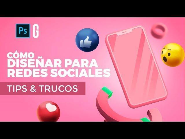 Photoshop Tutorial | Cómo Diseñar para Redes Sociales | How to Design for Social Media