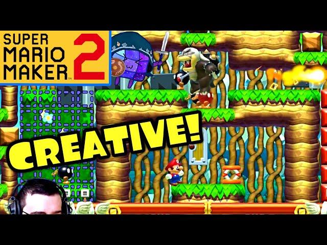 Kreativer Bosskampf! Super Mario Maker 2 Expert 12000+ Clears #271