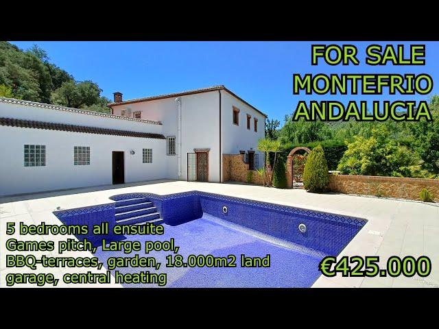 €425.000-HOUSE TOUR FANTASTIC 5 BED 5 BATH COUNTRY PROPERTY FOR SALE IN MONTEFRIO, ANDALUCIA, SPAIN