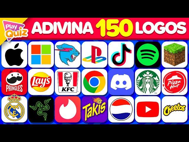 Adivina 150 Logos - Logotipos  | Play Quiz de Logos