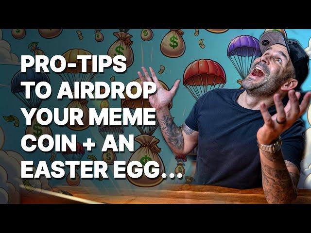 How to Airdrop a MEME COIN to Your Community (Beginner's Guide)