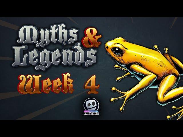 Myths and Legends Week 4! - Cards, the Universe and Everything (CUE)