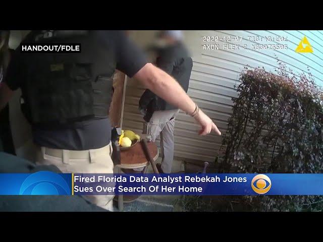 Fired Florida Data Analyst Rebekah Jones Sues Over Search Of Her Home